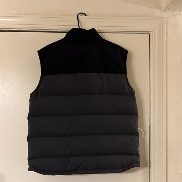Patagonia Mens Bivy Down Puffer Vest Black and Gray size XL - Picture 4 of 10